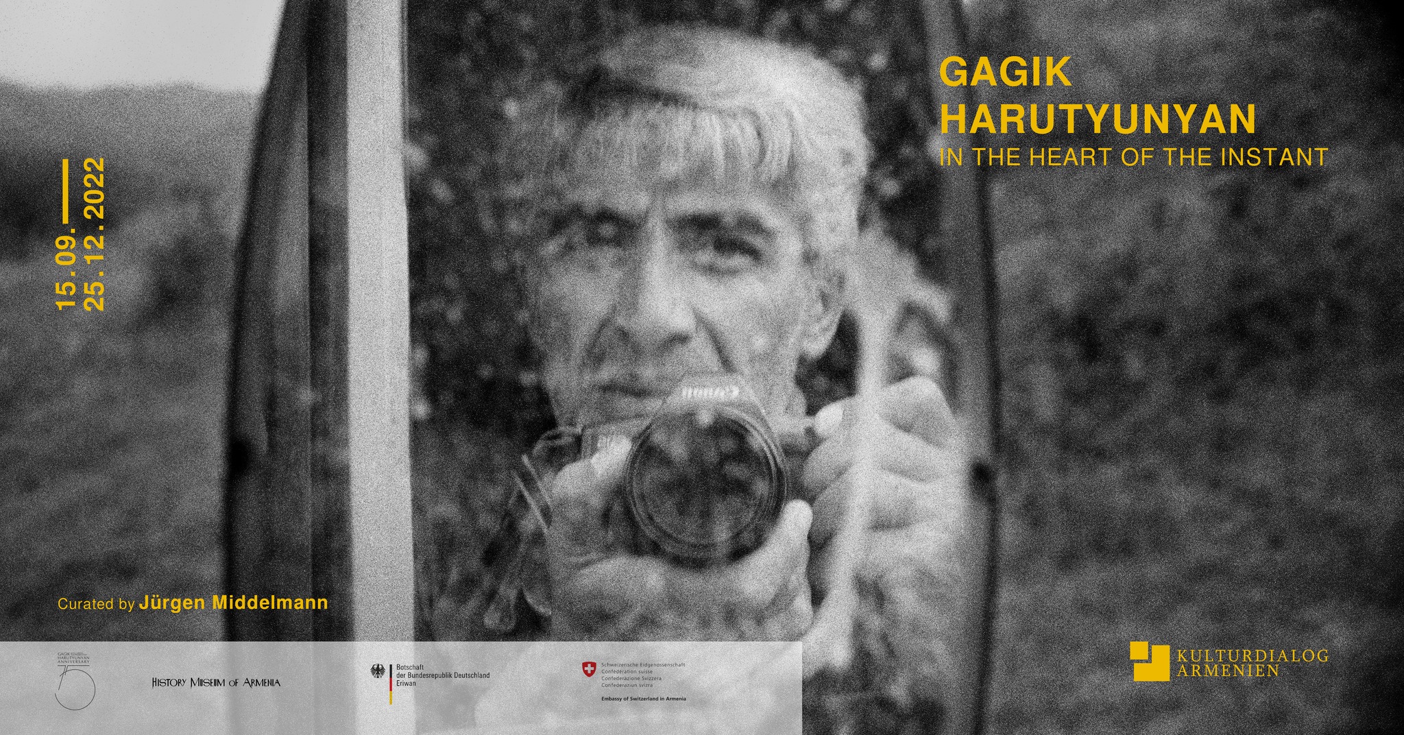 «Ակնթարթի ներսը»․ Գագիկ Հարությունյանի հետահայաց ցուցահանդեսը