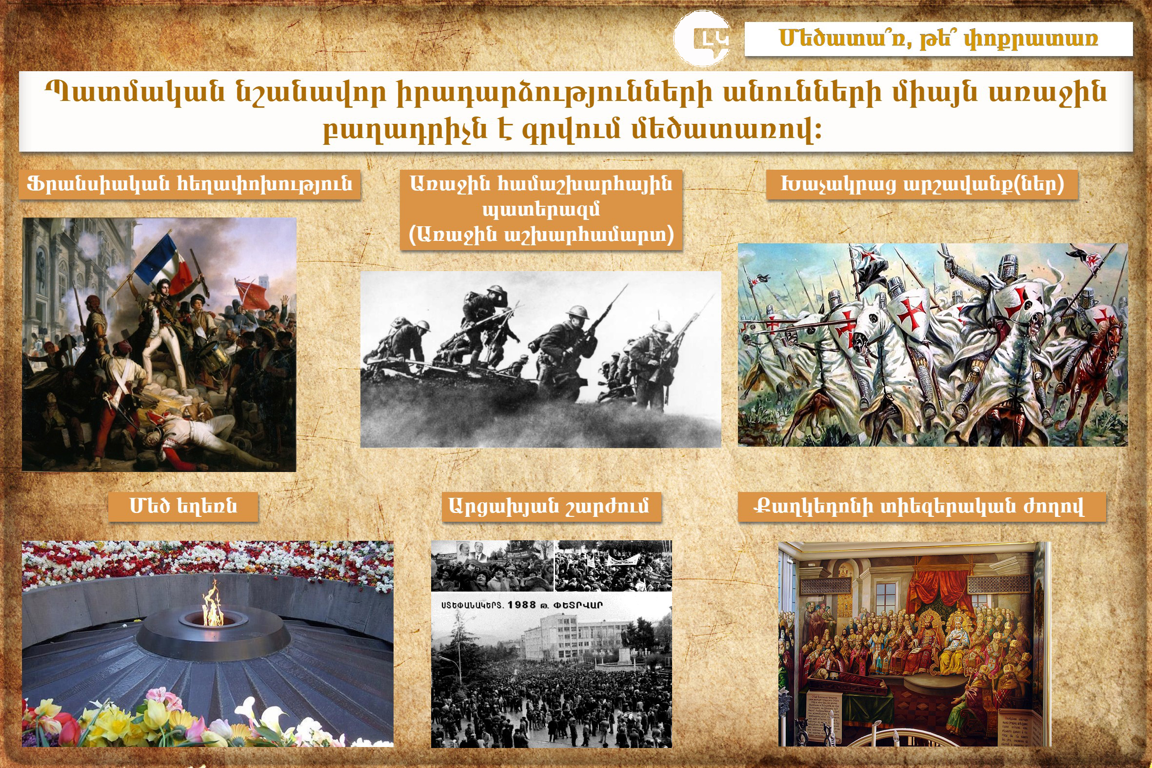 Մեծատա՞ռ, թե՞ փոքրատառ